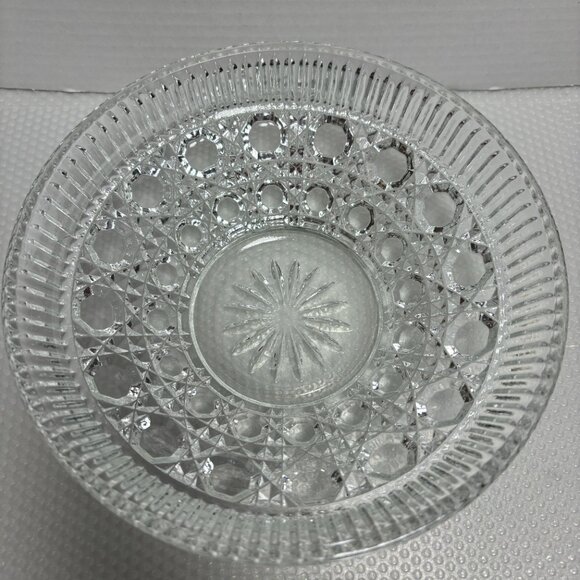 Indiana Glass Windsor Clear Glass 7-1/2" Bowl with Lid - Picture 4 of 5